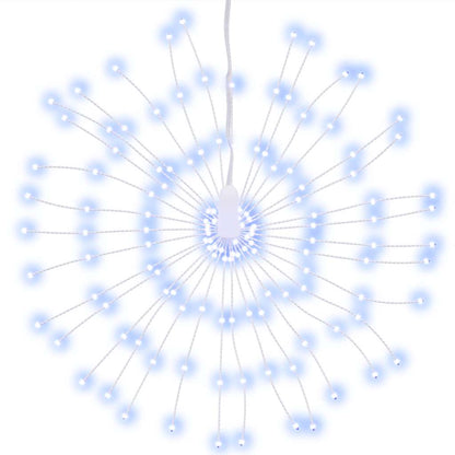 Julbelysning 140 LED kallvit 17 cm