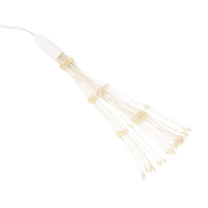 Julbelysning 4 st 140 LED kallvit 17 cm