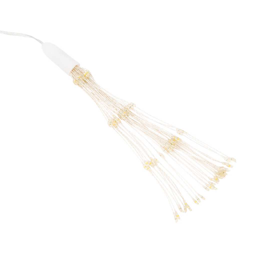 Julbelysning 140 LED blå 17 cm
