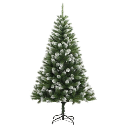 Plastgran med snö gångjärn 180 cm