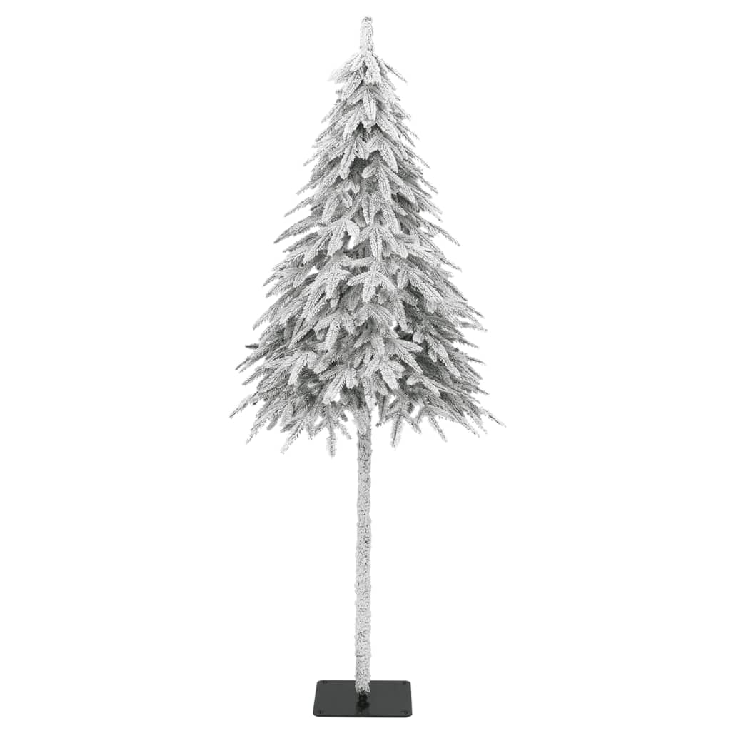 Plastgran med snö 210 cm