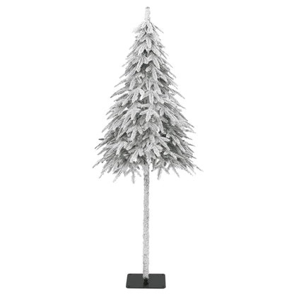 Plastgran med snö 210 cm