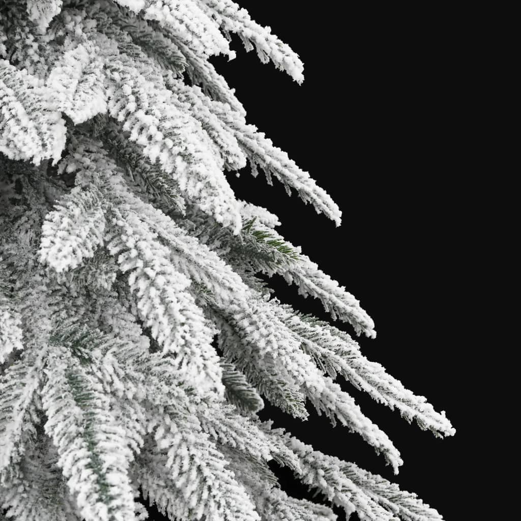 Plastgran med snö 210 cm