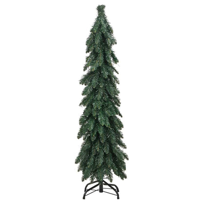Belyst plastgran med 60 LEDs 120 cm