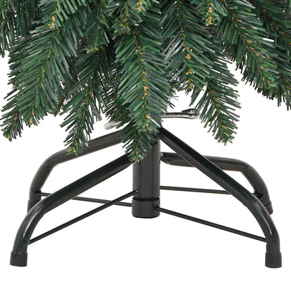 Belyst plastgran med 60 LEDs 120 cm