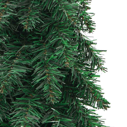 Belyst plastgran med 130 LEDs 210 cm