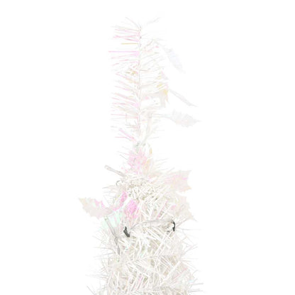 Plastgran pop-up 50 LED vit 120 cm