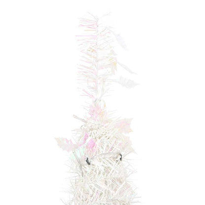 Plastgran pop-up 200 LED vit 210 cm