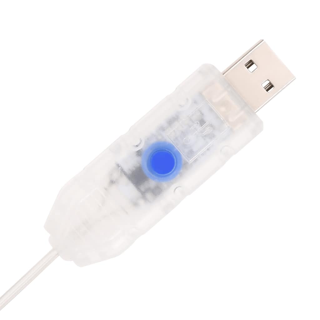 Plastgran pop-up med snö 50 LED 120 cm