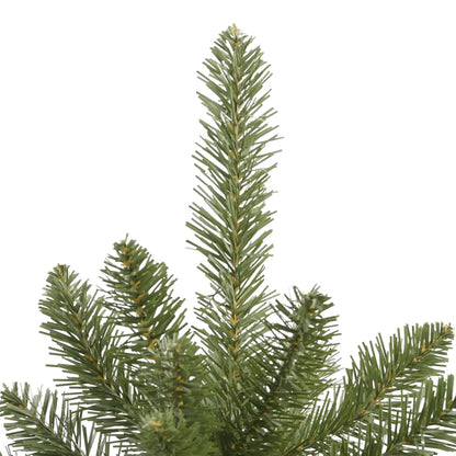 Plastgran med stativ gångjärn grön 240 cm
