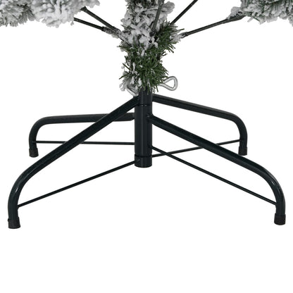 Plastgran med snö gångjärn 150 cm