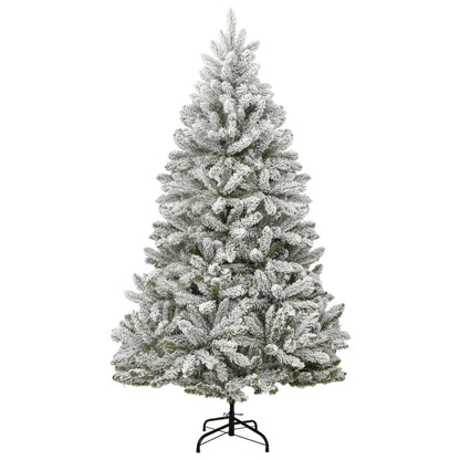 Plastgran med snö gångjärn 180 cm