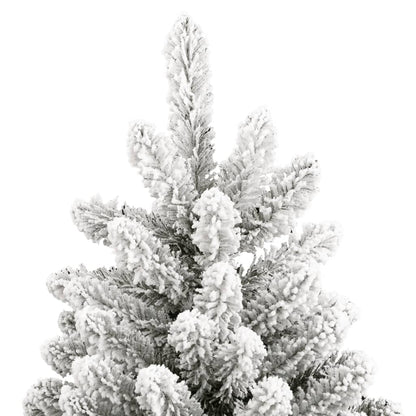 Plastgran med snö gångjärn 180 cm