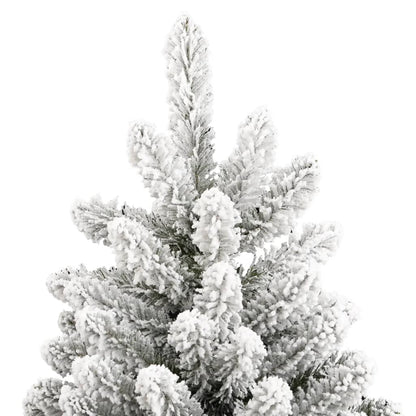 Plastgran med snö gångjärn 210 cm
