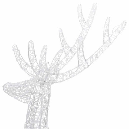 Julren 2 st akryl 250 LED 180 cm flerfärgad