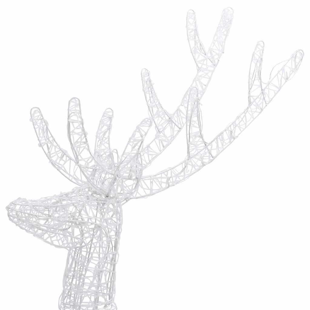 Julren 3 st akryl 250 LED 180 cm flerfärgad