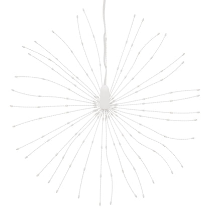 Julbelysning 8 st 140 LED blå 17 cm
