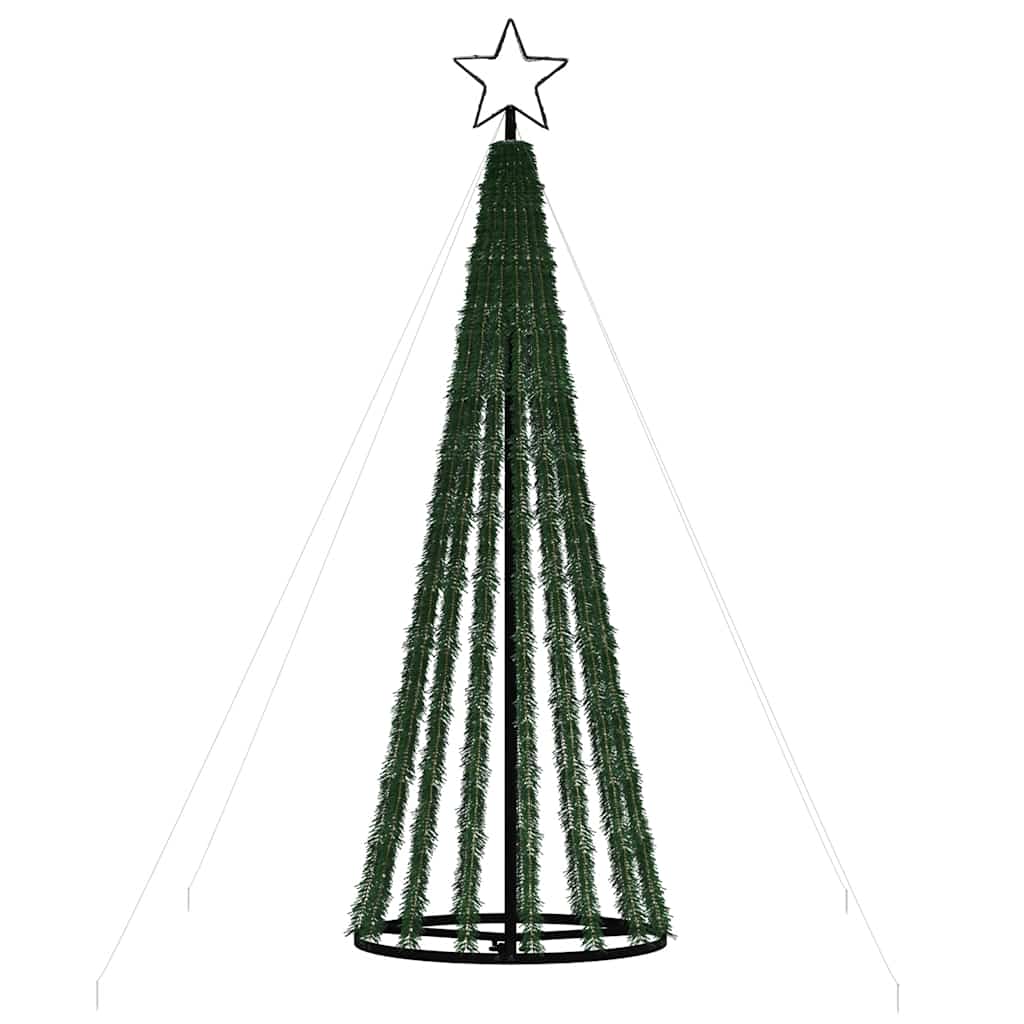 LED julgran 339 LEDs varmvit 180 cm