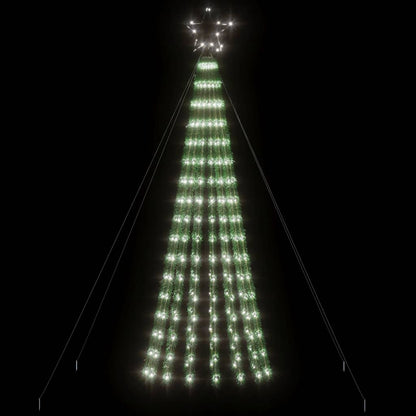 LED julgran 339 LEDs kallvit 180 cm