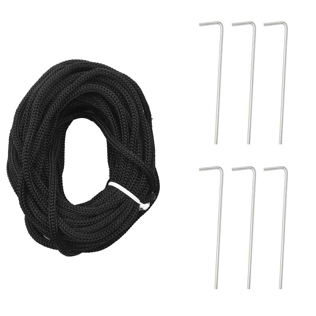 LED julgran med spikar 220 LED blå 180 cm