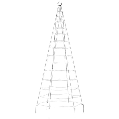 LED julgran 200 LED varmvit 180 cm