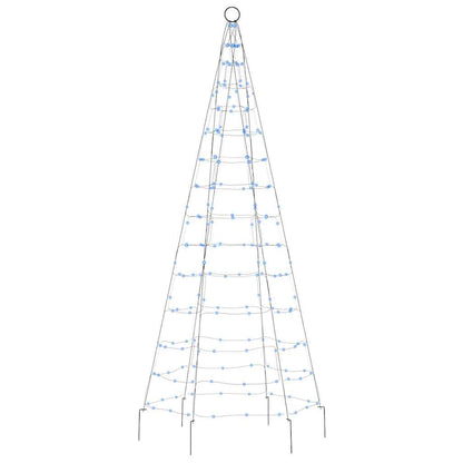 LED julgran 200 LED blå 180 cm