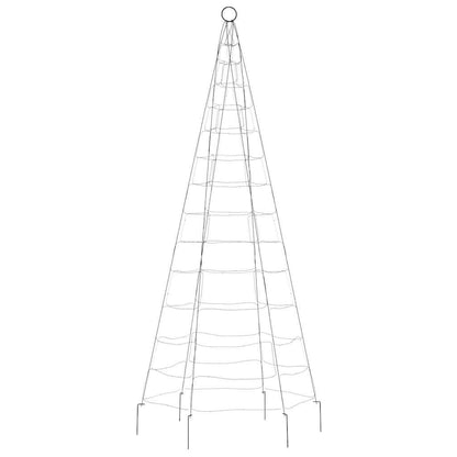 LED julgran 200 LED blå 180 cm