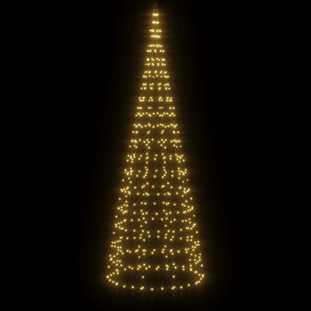 LED julgran 550 LEDs varmvit 300 cm