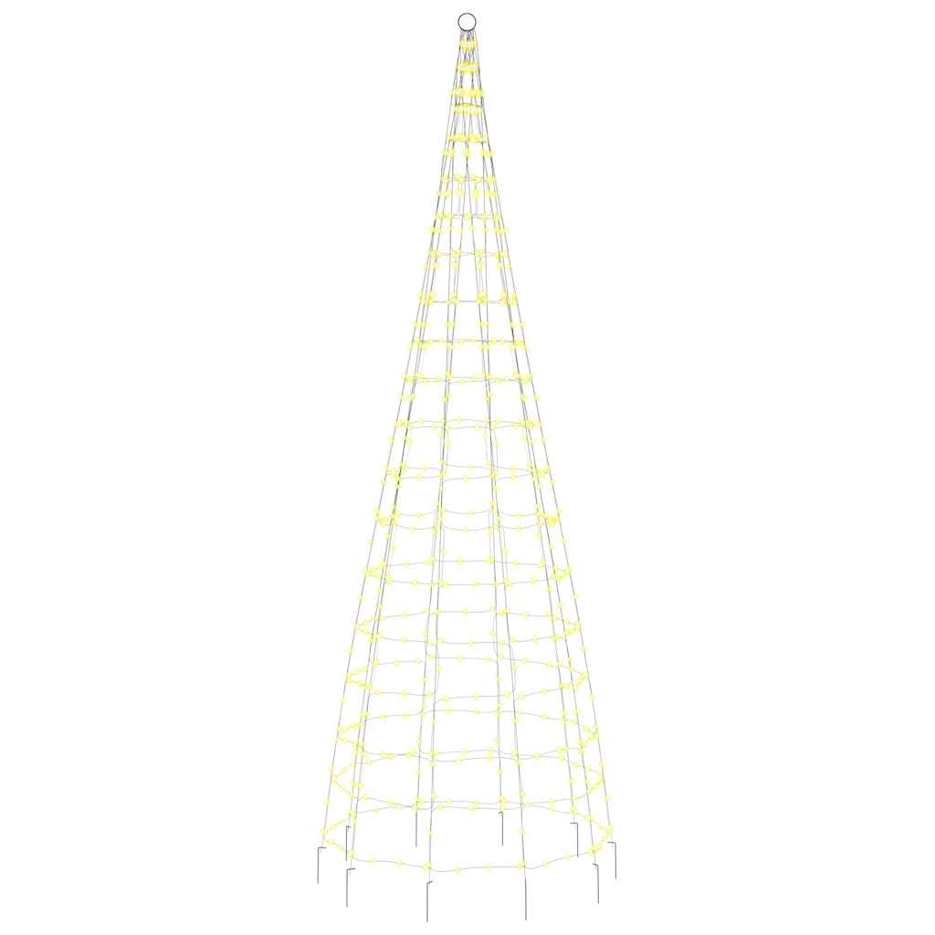 LED julgran 550 LEDs varmvit 300 cm