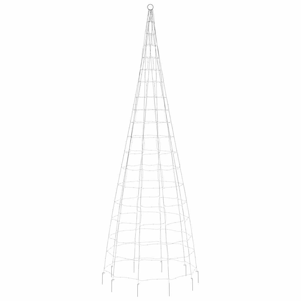 LED julgran 550 LEDs varmvit 300 cm