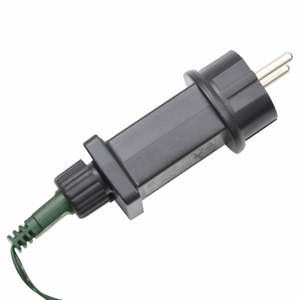 LED julgran på flaggstång 550 LED kallvit 300 cm