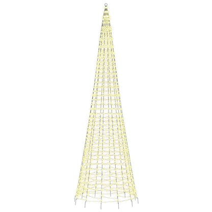 LED julgran 1534 LEDs varmvit 500 cm