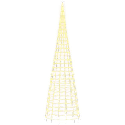 LED julgran 3000 LEDs varmvit 800 cm
