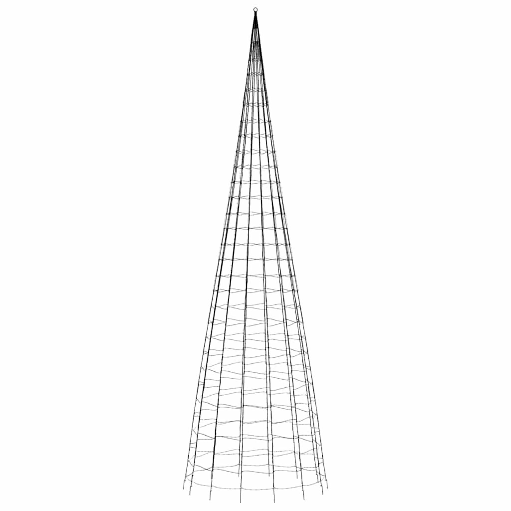 LED julgran 3000 LEDs varmvit 800 cm