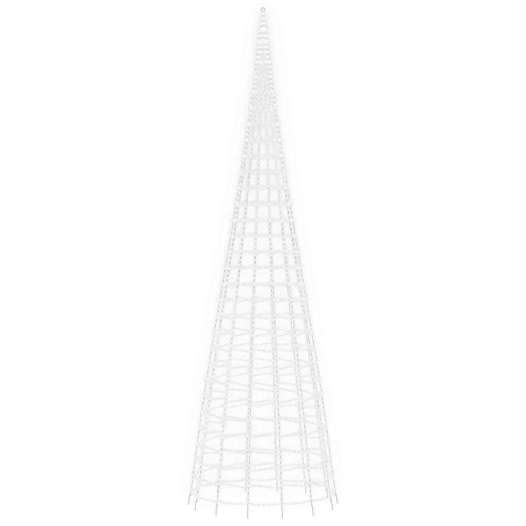 LED julgran 3000 LEDs kallvit 800 cm
