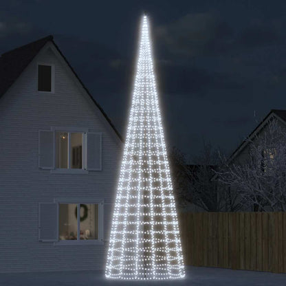LED julgran 3000 LEDs kallvit 800 cm