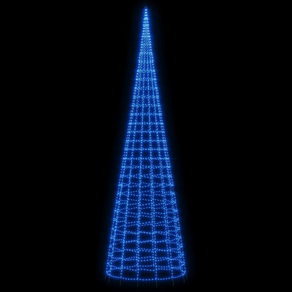 LED julgran 3000 LEDs blå 800 cm