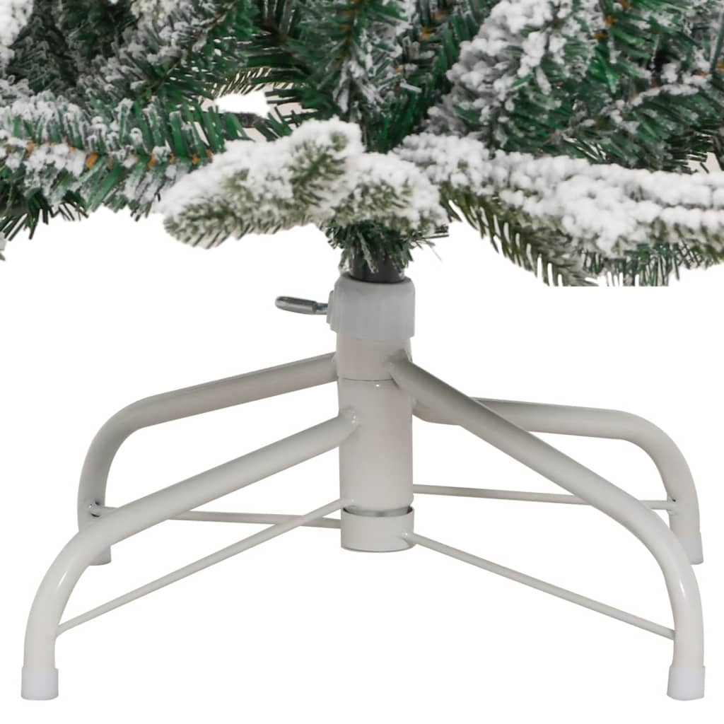 Plastgran med snö gångjärn 150 cm