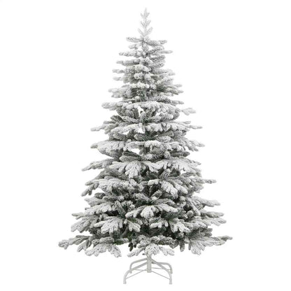 Plastgran med snö gångjärn 180 cm