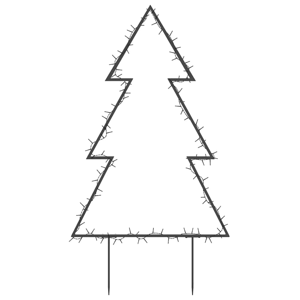 Julträd med spett 115 LEDs 90 cm