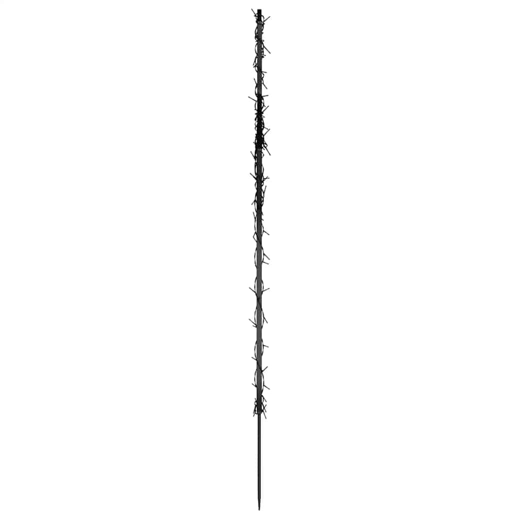 Julmeteor med spett 80 LEDs 62 cm