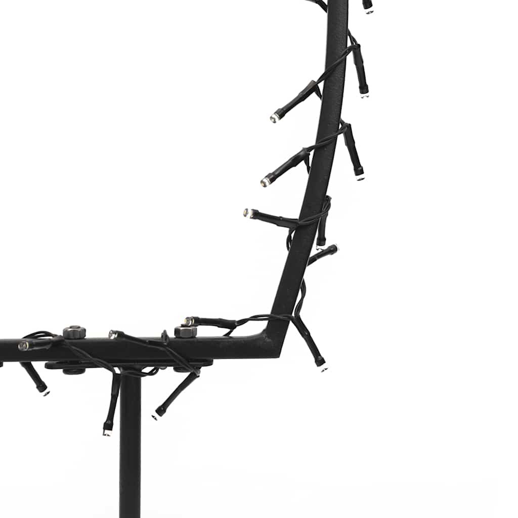 Julmeteor med spett 80 LEDs 62 cm