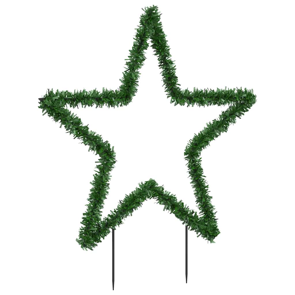 Julstjärna med spett 80 LEDs 60 cm