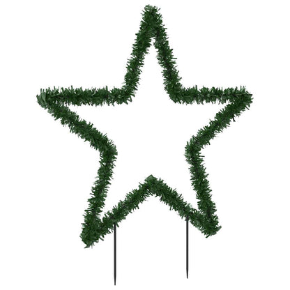 Julstjärna med spett 80 LEDs 60 cm