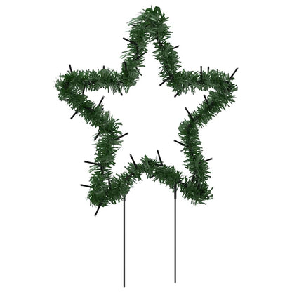 Julstjärna 3 st med spett 50 LEDs 29 cm
