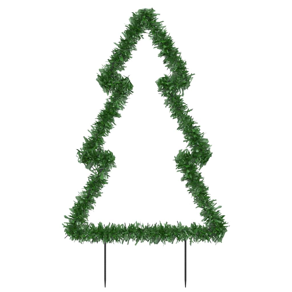 Julträd med spett 80 LEDs 60 cm
