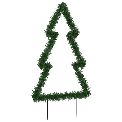 Julträd med spett 80 LEDs 60 cm
