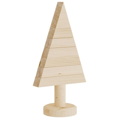 Julgran i trä 2 st 30 cm massiv furu