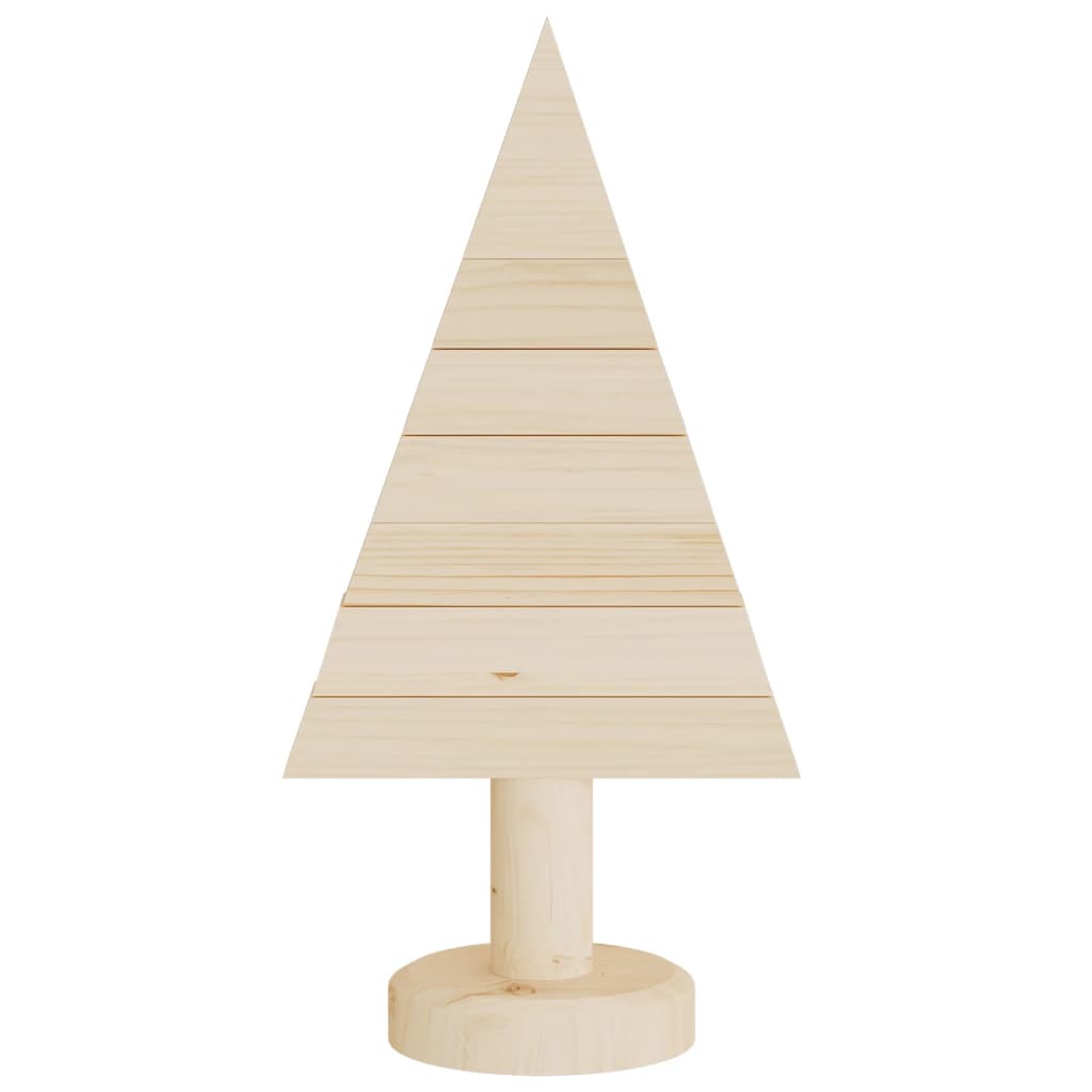 Julgran i trä 2 st 30 cm massiv furu