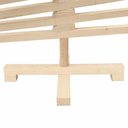 Julgran i trä 120 cm massiv furu